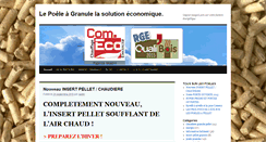 Desktop Screenshot of poele-granule.net
